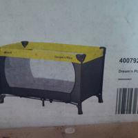 Lettino da campeggio e spondine letto 