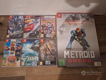 Giochi Nintendo Switch Mario/Metroid/Zelda