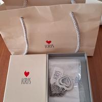 Collana Kris acciaio nuova e mai utilizzata