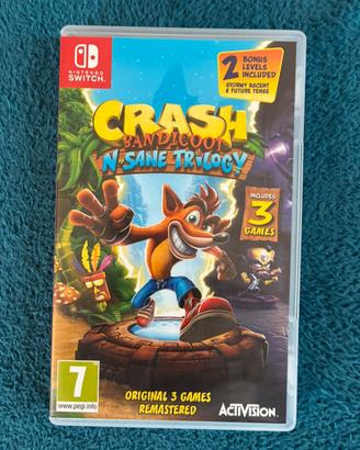 Crah Bandicoot N Sane trilogy SWITCH