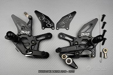 Pedane arretrate KAWASAKI ZX10R 2016 - 2025