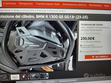 Protezione cilindri bmw r1300gs