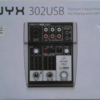 Mixer xenyx 302 usb nuovi