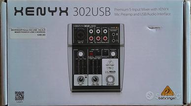 Mixer xenyx 302 usb nuovi