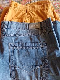 Due pantaloncini uomo in cotone