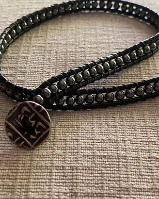 Bracciale Stile Chan Luu in Ematite
