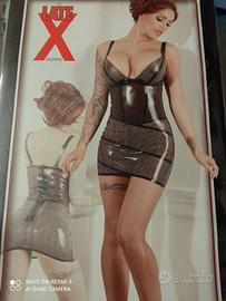Mini Abito in Latex tg L