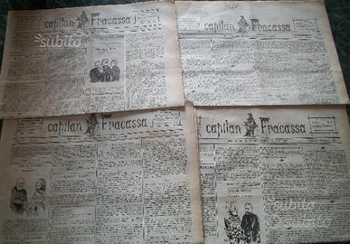 Capitan Fracassa 1883-1885, lotto di 70 numeri