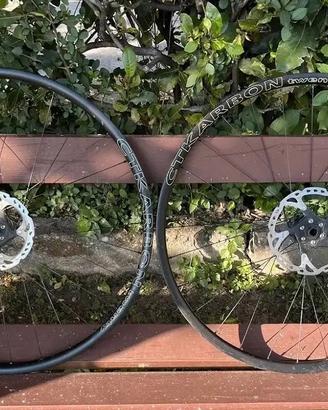 Cerchi ruote mtb 29 carbonio CTK Light Boost