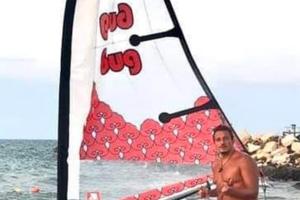 Barca a vela per esercitazioni