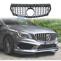 GRIGLIA MERCEDES LOOK AMG GT CLA C117 16-18 NERO C