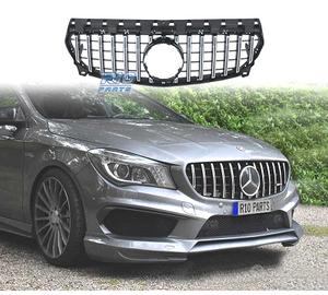 GRIGLIA MERCEDES LOOK AMG GT CLA C117 16-18 NERO C