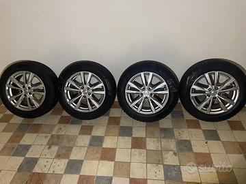 Cerchi in lega R17 con gomme invernali
