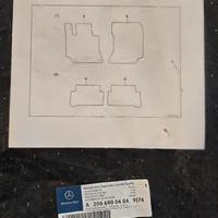 Tappetini Mercedes classe C