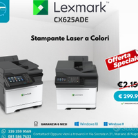 Lexmark CX625ADE Stampante laser a colori