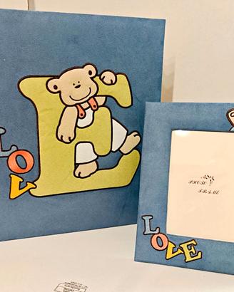 Album con cornice per bambini