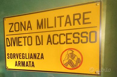 tabella zona militare esercito