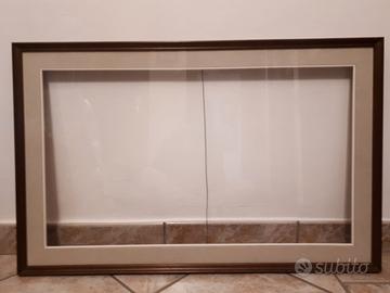 CORNICE IN LEGNO CON TELAIO