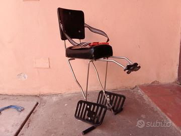Sellino posteriore bici nero