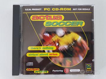 Actua Soccer CD PC MS-DOS, Windows95, Gremlin 1995