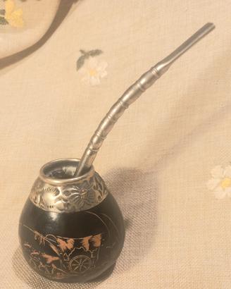 TAZZA X MATE/TE,   sudamericana zucca  vintage