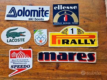Adesivi ORIGINALI ( NON ristampe) anni 70/80