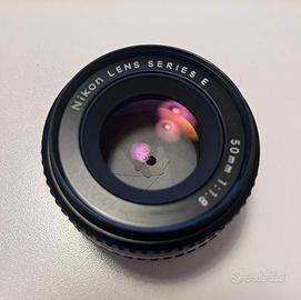 Obiettivo nikon nikkor 50 f1,8 E manual focus