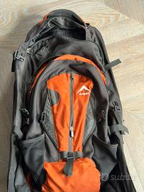 Zaino campeggio/trekking KWay nomad 90