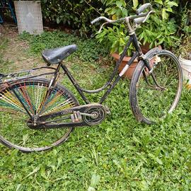bicicletta  antica  funzionante 