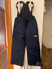 Pantalone sci bambino/na, blu 98/104 3/4 anni