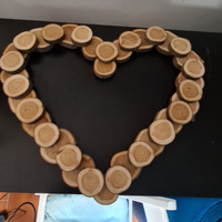 Cuore in legno