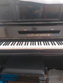 PIANOFORTE TEDESCO  IN LEGNO A .FORSTER LOBAU
