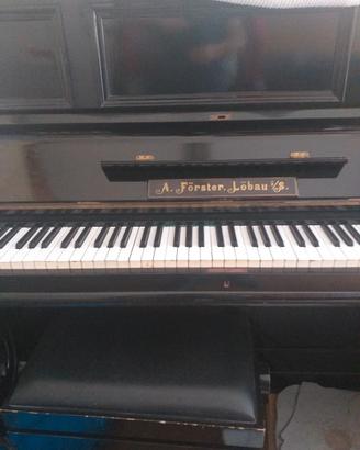 PIANOFORTE TEDESCO  IN LEGNO A .FORSTER LOBAU