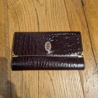 Portafoglio Cartier Vintage in Coccodrillo