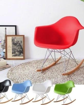 Dondolo design RAR colore a scelta poltrona
