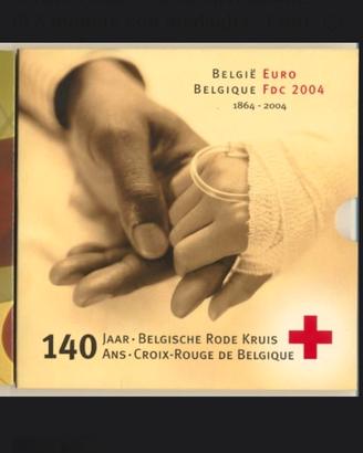 Serie Croce Rossa Divisionale Belgio+Medaglia