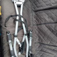 Porta biciclette Thule per auto con gancio