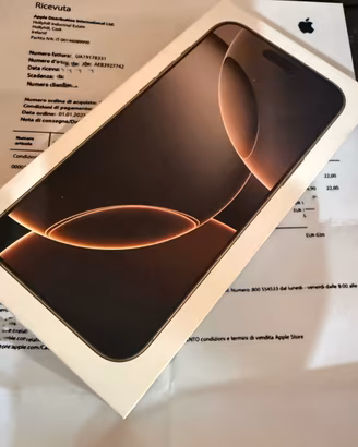 iPhone 16 Pro Max 256 Giga con Garanzia