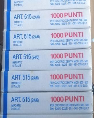 10000 punti cucitrice zenith 515 24/6