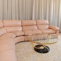 Divano Vintage Pelle Tito Agnoli Poltrona Frau 70s