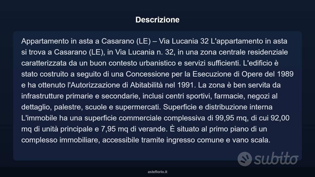 Appartamento – Casarano, Lecce - Vista 4