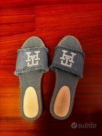 ciabatte eleganti Tommy Hilfinger in denim