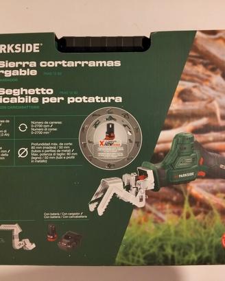 Seghetto ricaricabile per potatura 12 V Parkside 