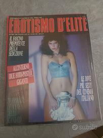 Rivista Erotismo d Elite collezione 1989