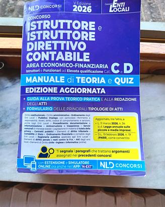 Manuale Istruttore direttivo contabile 
