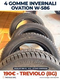 4 gomme invernali  215/55 R 17 H 98 XL Ovation 
