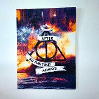 Quadro harry potter e i doni della morte