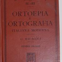 Manuale Hoepli ORTOEPIA E ORTOGRAFIA ITALIANA MODE