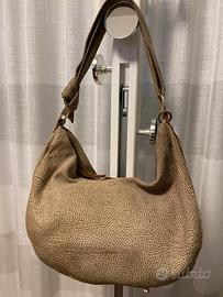 Borsa hobo pelle Borbonese