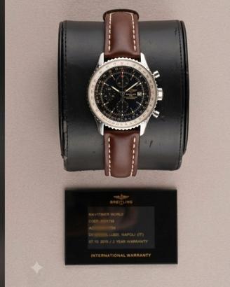 Breitiling Navitimer World Chronograph GMT
